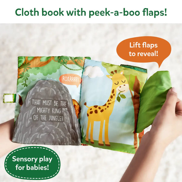 Libro Sensorial Peek-a-boo - En La Jungla
