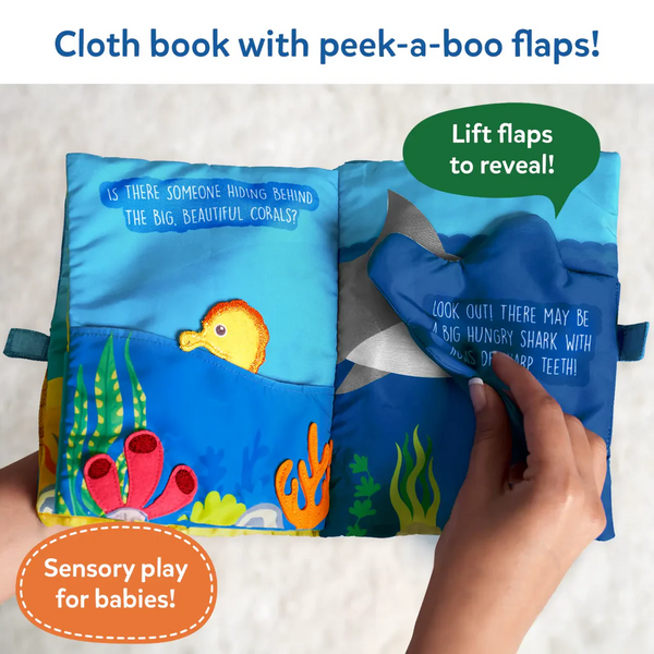 Libro Sensorial Peek-a-boo - Bajo El Mar