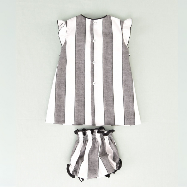 Vestido Rayas Negras