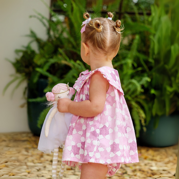 Vestido Estrellas - Rosa