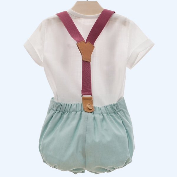 Conjunto Tirantes Bolonia Verde