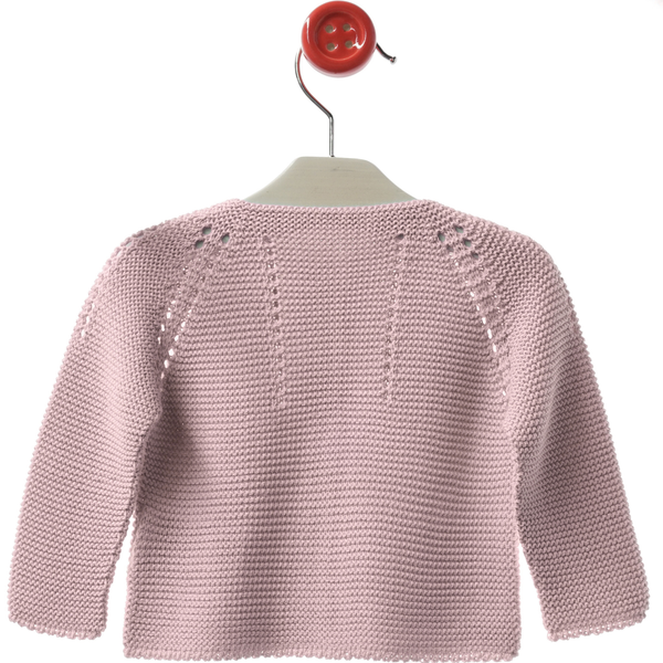 Chaqueta Calados - Rosa Empolvado