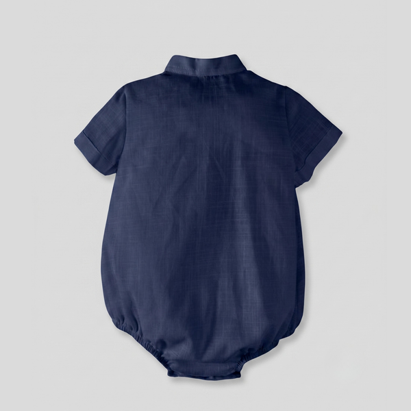 Pelele Niño Fil a Fil - Azul Marino