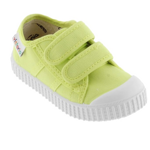 Zapatillas Doble Velcro Citron