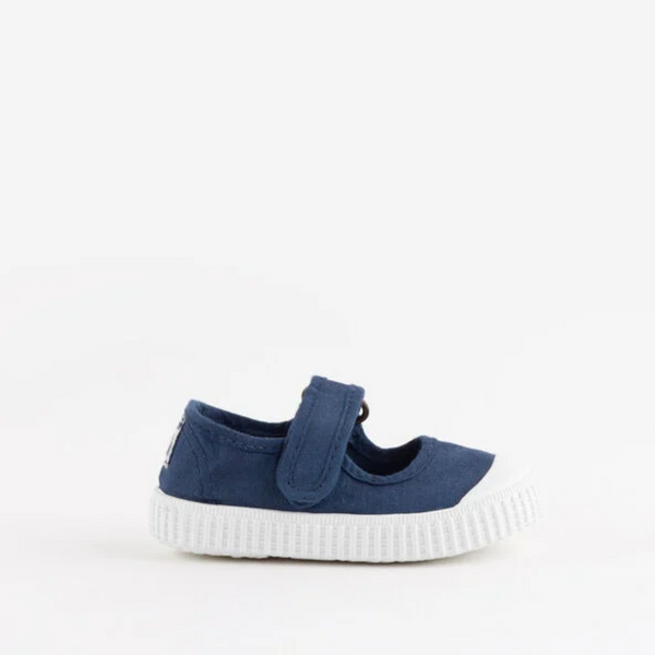 Zapatillas Mercedita Lona Reciclada Marino