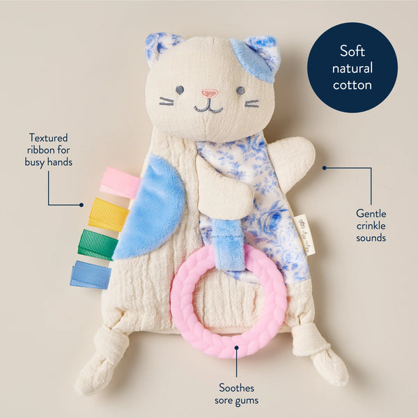 Peluche Sensorial & Mordedor - Gatita
