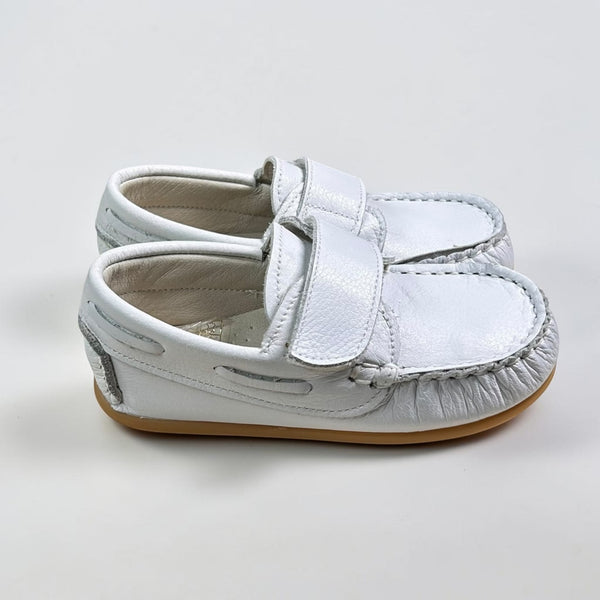 Mocasines Velcro Blanco