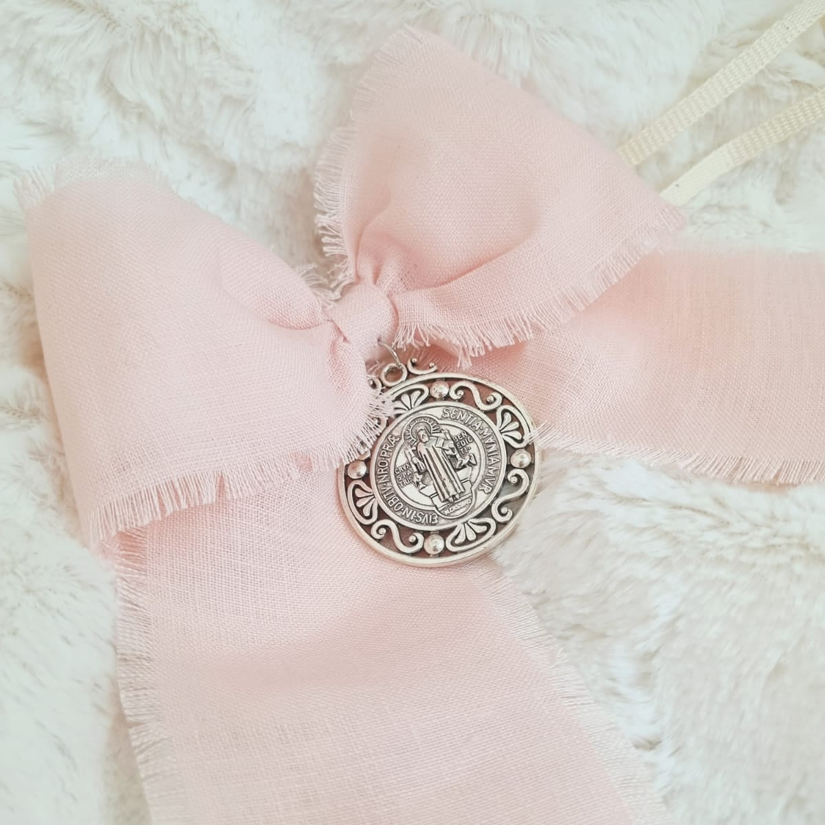 Medallón de Cuna San Benito - Rosado