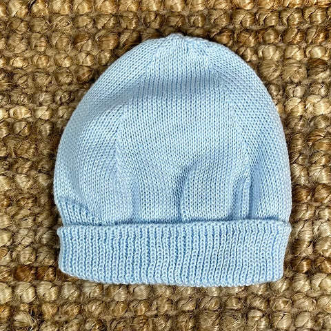 Gorro Tejido Celeste