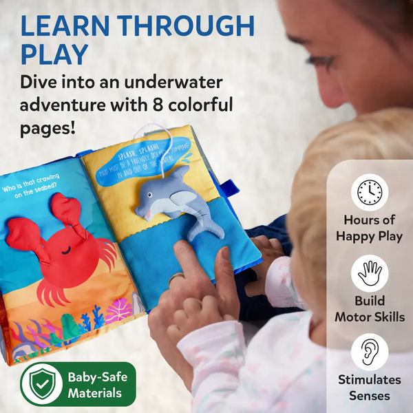 Libro Sensorial Peek-a-boo - Bajo El Mar