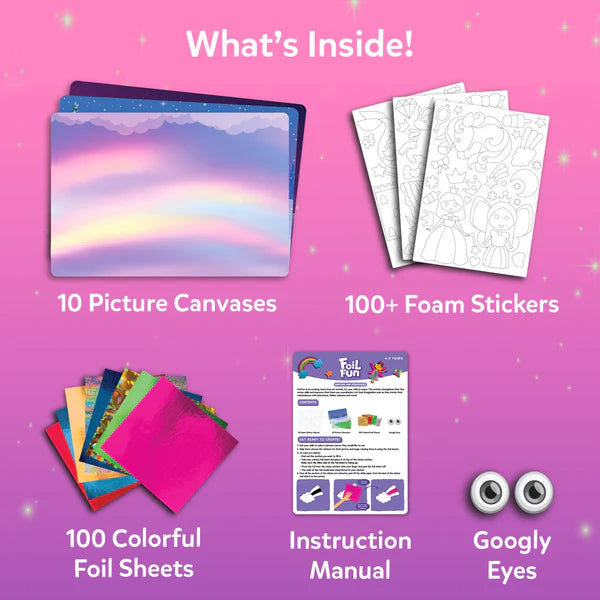 Foil Fun - Unicornios y Princesas