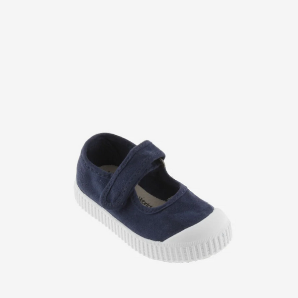 Zapatillas Mercedita Lona Reciclada Marino