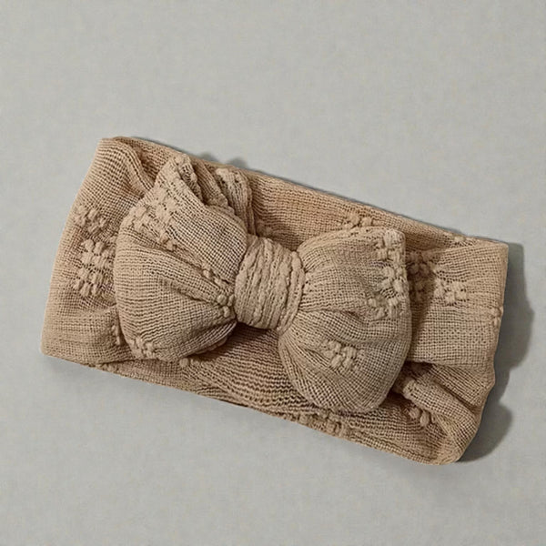 Vincha de Malla Elástica Diseño Flores