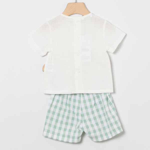 Conjunto Niño Camisa Marsella - Verde