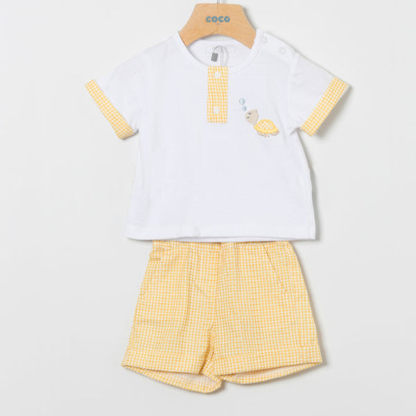 Conjunto Niño Haiti - Amarillo