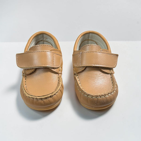 Mocasines Velcro - Camel