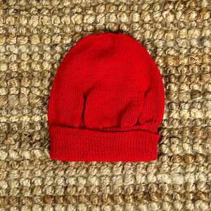 Gorro Tejido Rojo