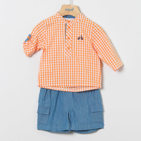 Conjunto Niño Camisa Medellín - Texa
