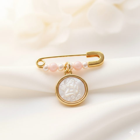 Pin - Ángel de la Guarda Nacar Blush