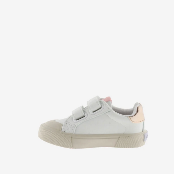 Zapatillas Doble Velcro Tribu Glitter - Rosa