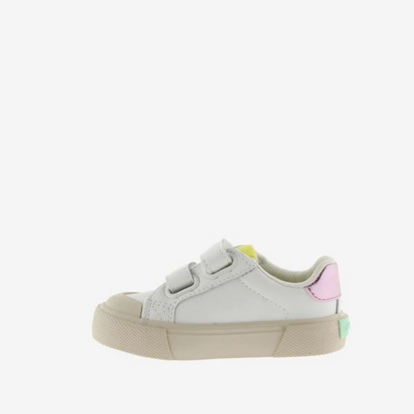Zapatillas Doble Velcro Tribu Glitter - Pétalo