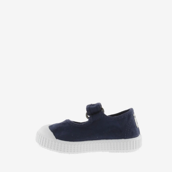 Zapatillas Mercedita Lona Reciclada Marino