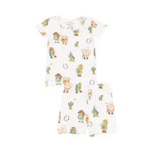 Pijama Corta Aguacate Vaquero