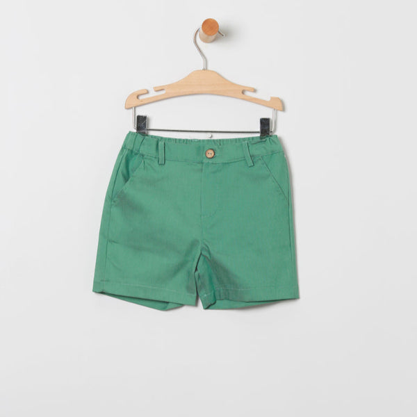 Conjunto Niño Camisa Cuadros Marsella - Verde
