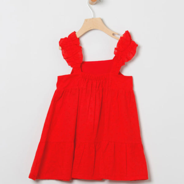 Vestido Bordado Portofino - Rojo