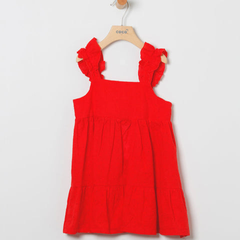 Vestido Bordado Portofino - Rojo