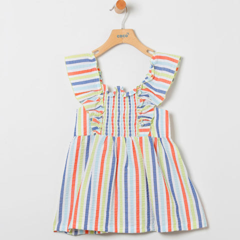 Vestido Rayas Hawai - Multicolor