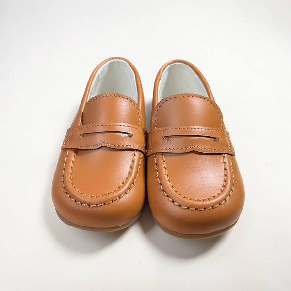 Mocasín Cuero Marrón
