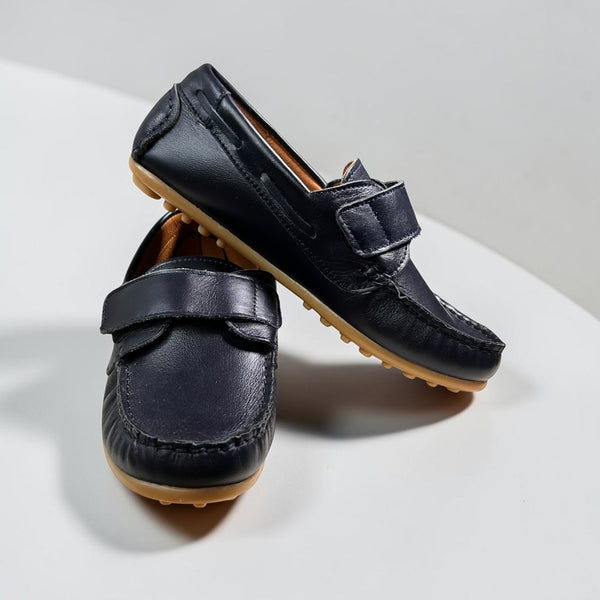 Mocasines Velcro Marino