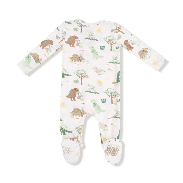 Pijama Footie Love Dinos - Verde
