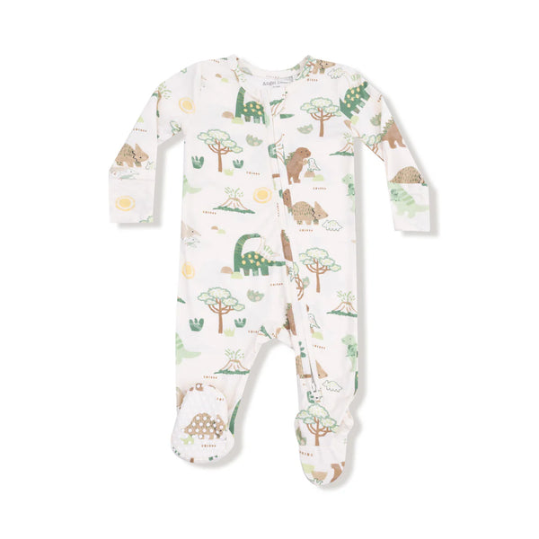 Pijama Footie Love Dinos - Verde