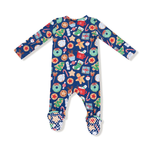 Pijama Footie Navidad Treats Navideños