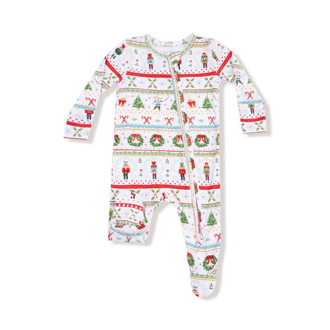 Pijama Footie Navidad Cascanueces