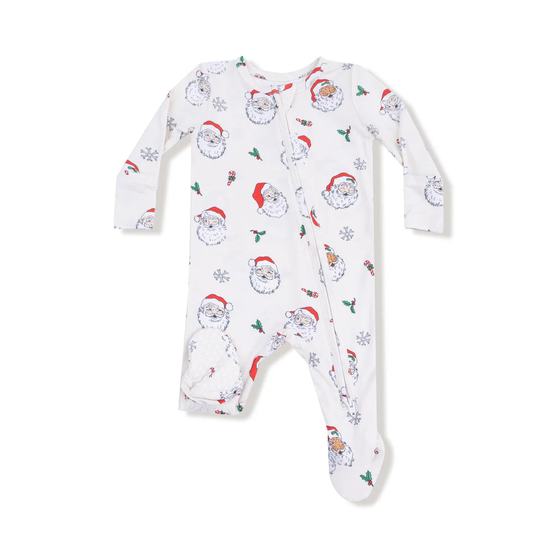 Pijama Footie Navidad Santa Vintage