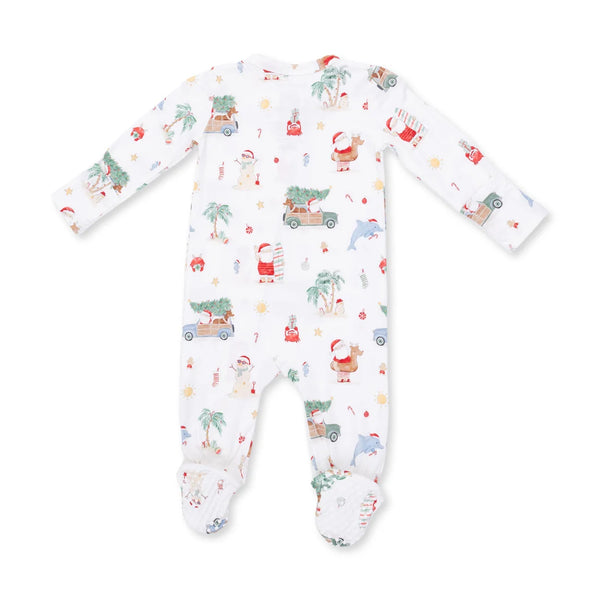 Pijama Footie Navidad - Navidad Tropical