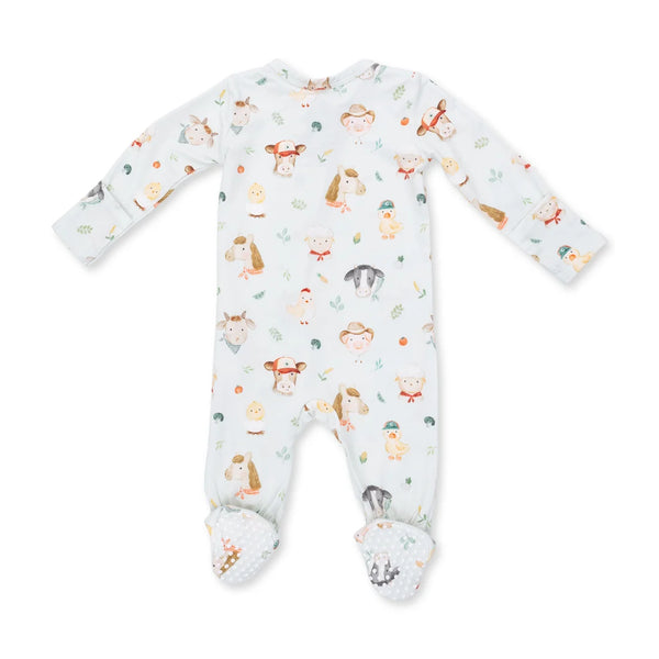 Pijama Footie - Caritas de la Granja