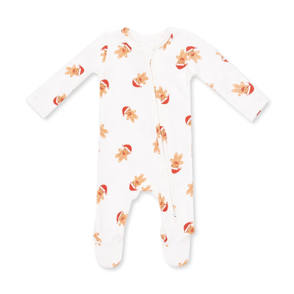 Pijama Footie Navidad - Gingerbread
