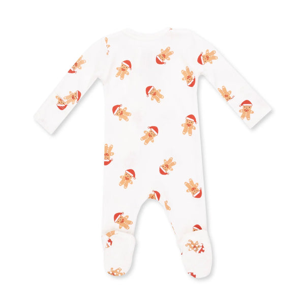 Pijama Footie Navidad - Gingerbread