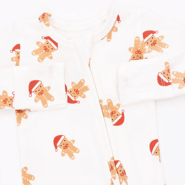 Pijama Footie Navidad - Gingerbread