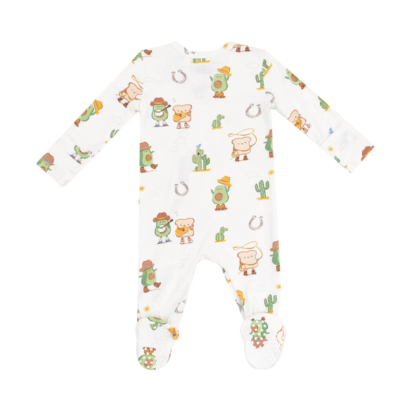 Pijama Footie Aguacate Vaquero