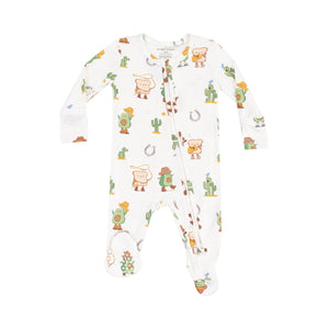 Pijama Footie Aguacate Vaquero