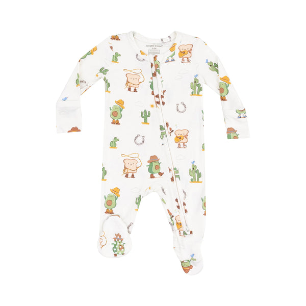 Pijama Footie Aguacate Vaquero