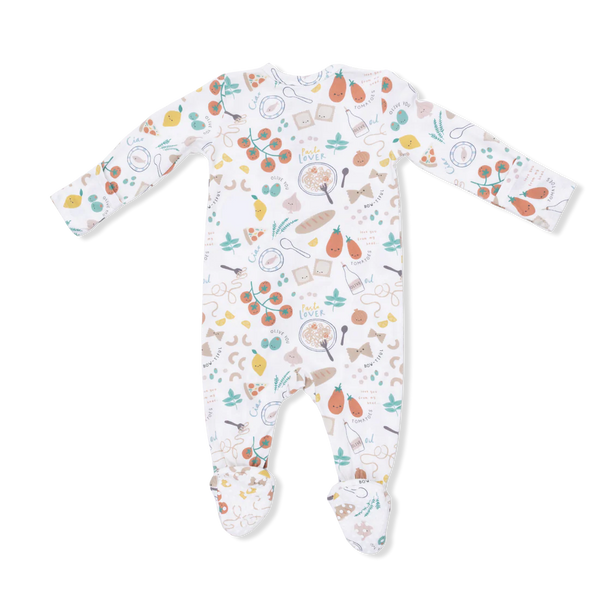 Pijama Footie - Pasta Lovers