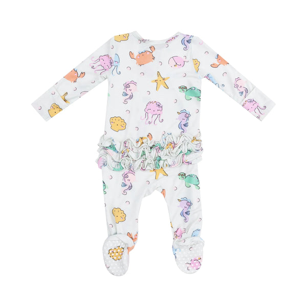 Pijama Footie Criaturas Cute - Rosado