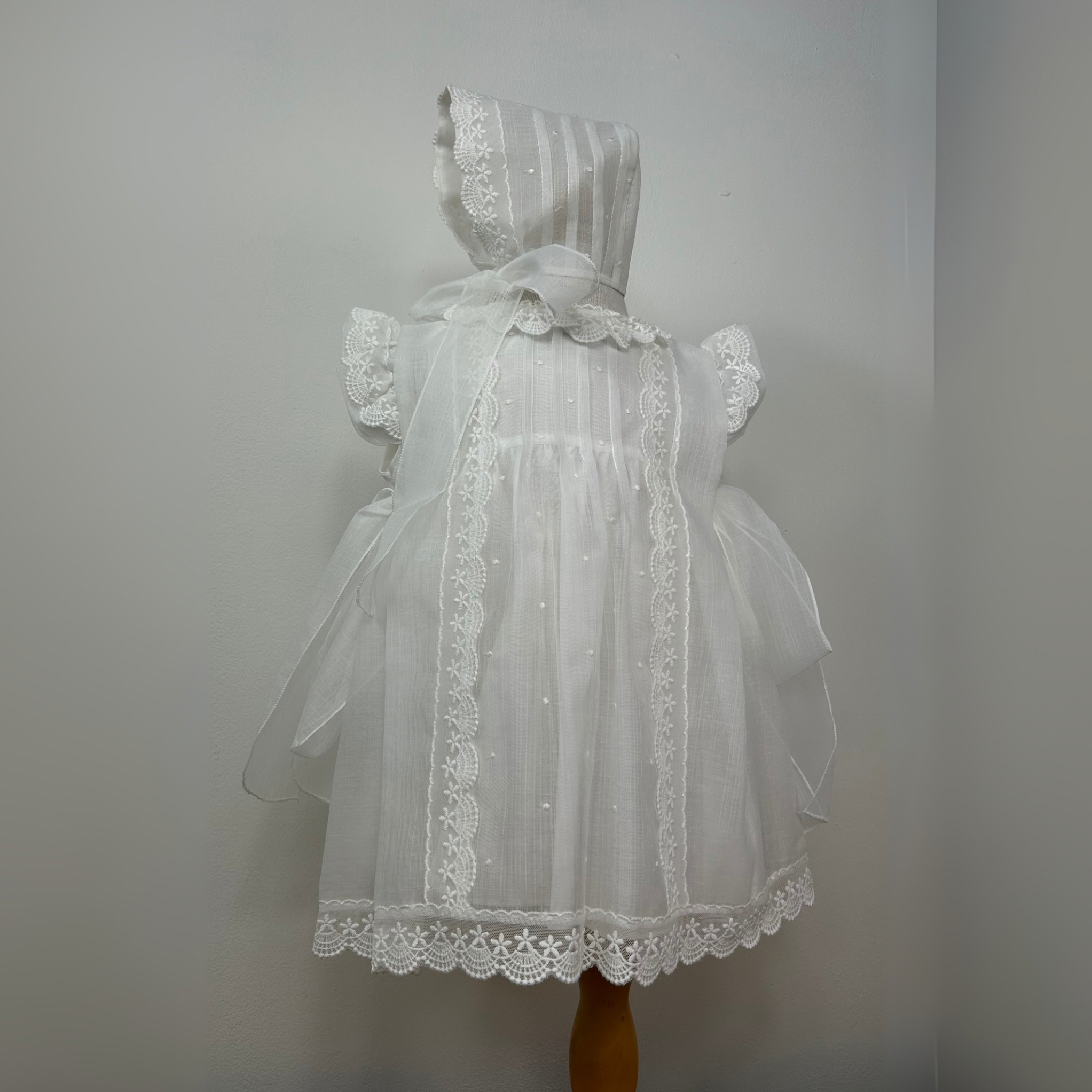 Mantilla 465 c/ Gorro Batista Inglesa