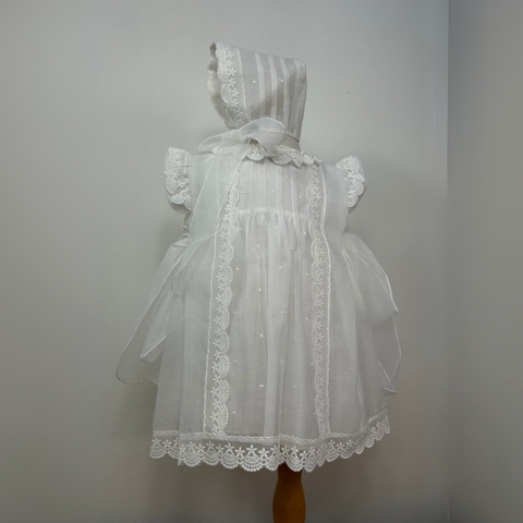 Mantilla 465 c/ Gorro Batista Inglesa